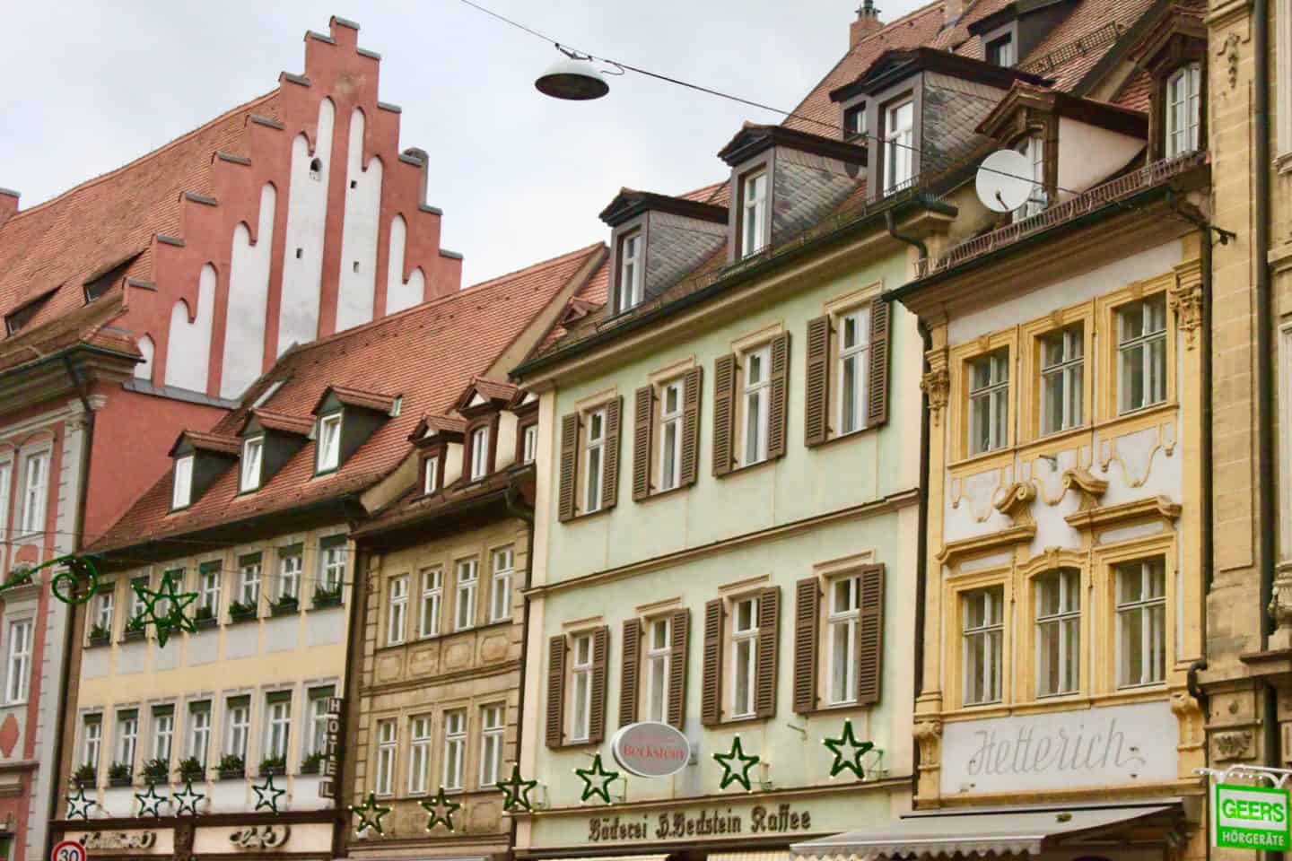 The UNESCO World Heritage town of Bamberg