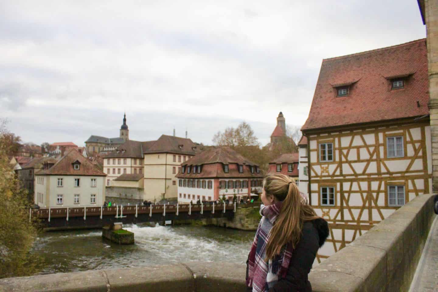 Looking over beautiful Bamberg