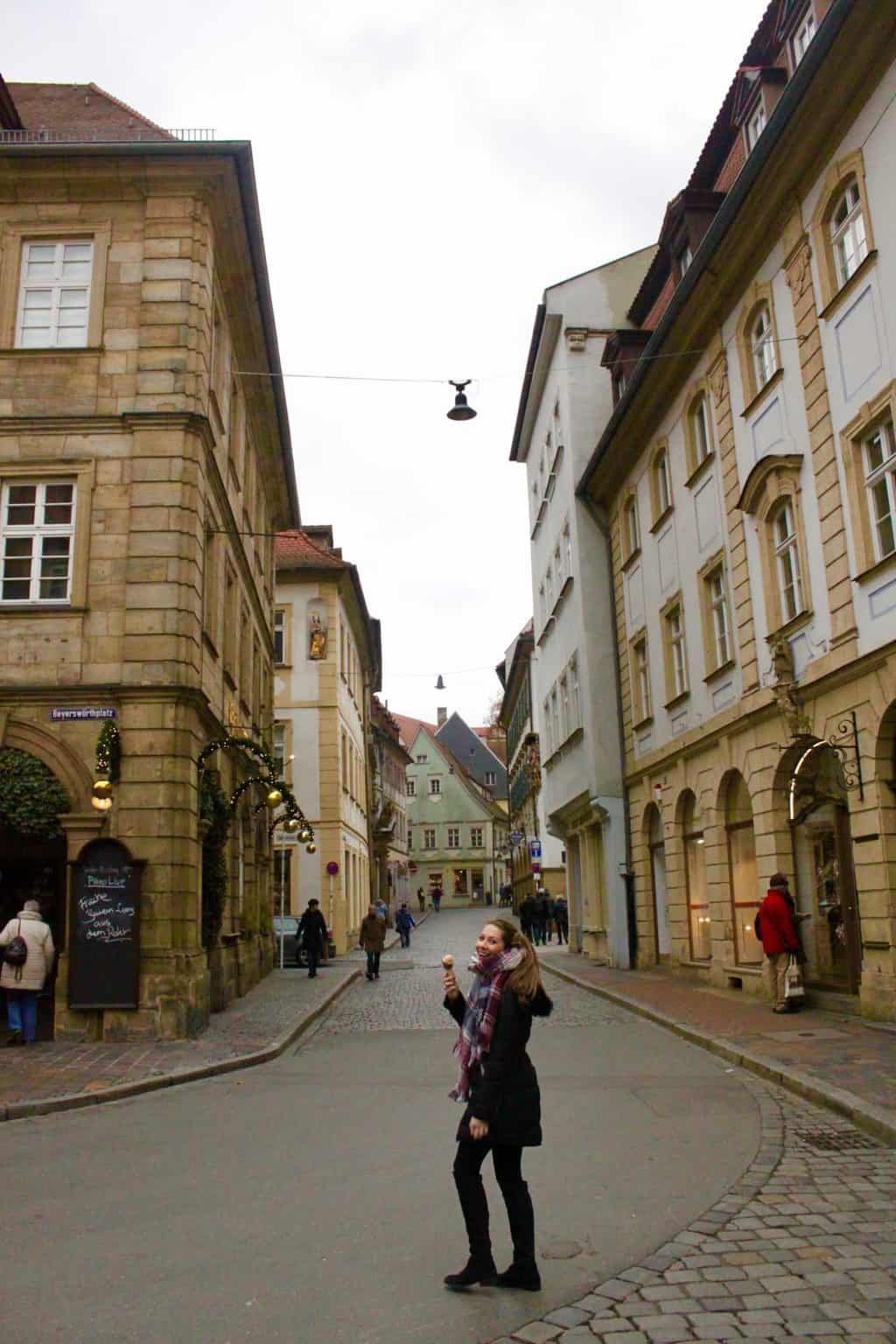 Wandering the streets of Bamberg