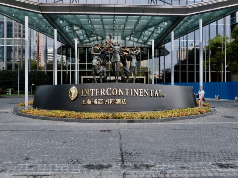 review intercontinental shanghai puxi hotel