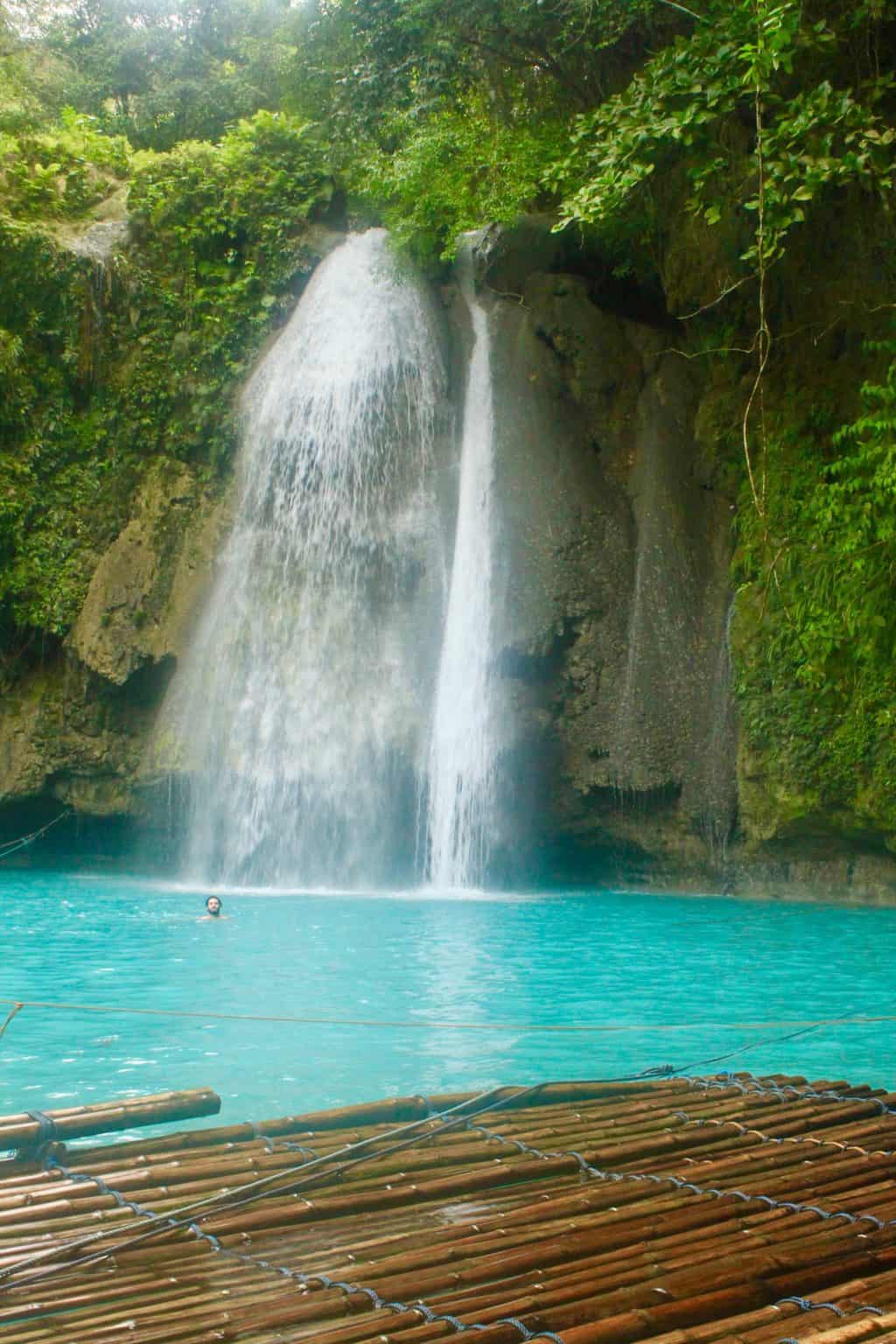 Visiting Kawasan Falls in the Philippines
