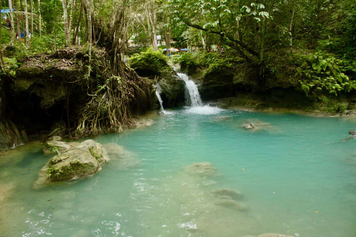 The pool of Kawasan Falls Cebu