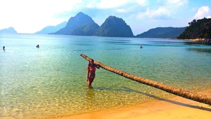 Las Cabanas Beach, El Nido, Philippines