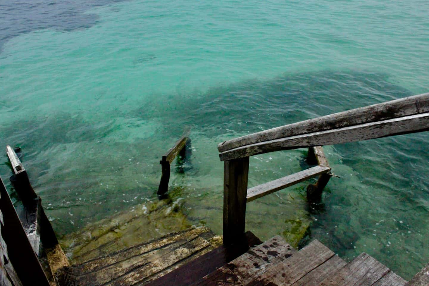 Entrance to the sea at Bohol Bee Farm