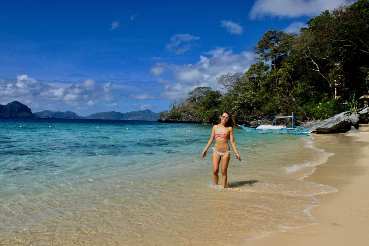 Glorious weather in El Nido in the Philippines