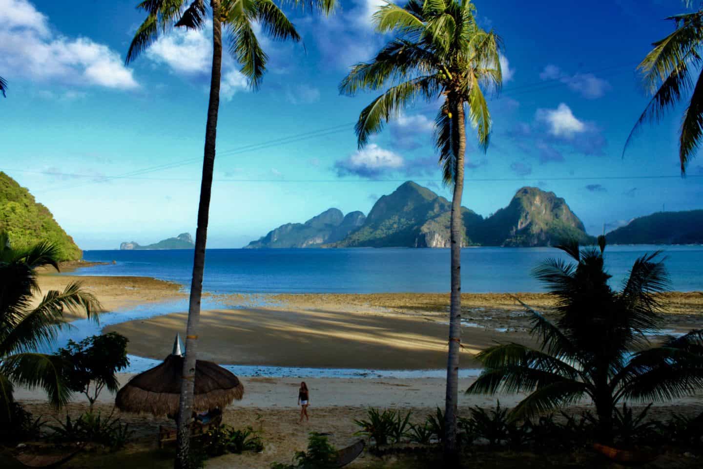 Exploring Las Cabanas Beach, El Nido, Palawan, Philippines