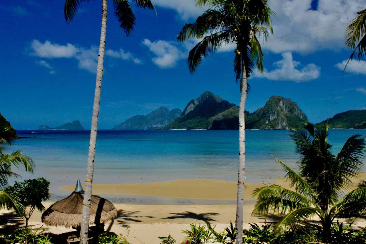 Las Cabanas Beach, El Nido, Philippines