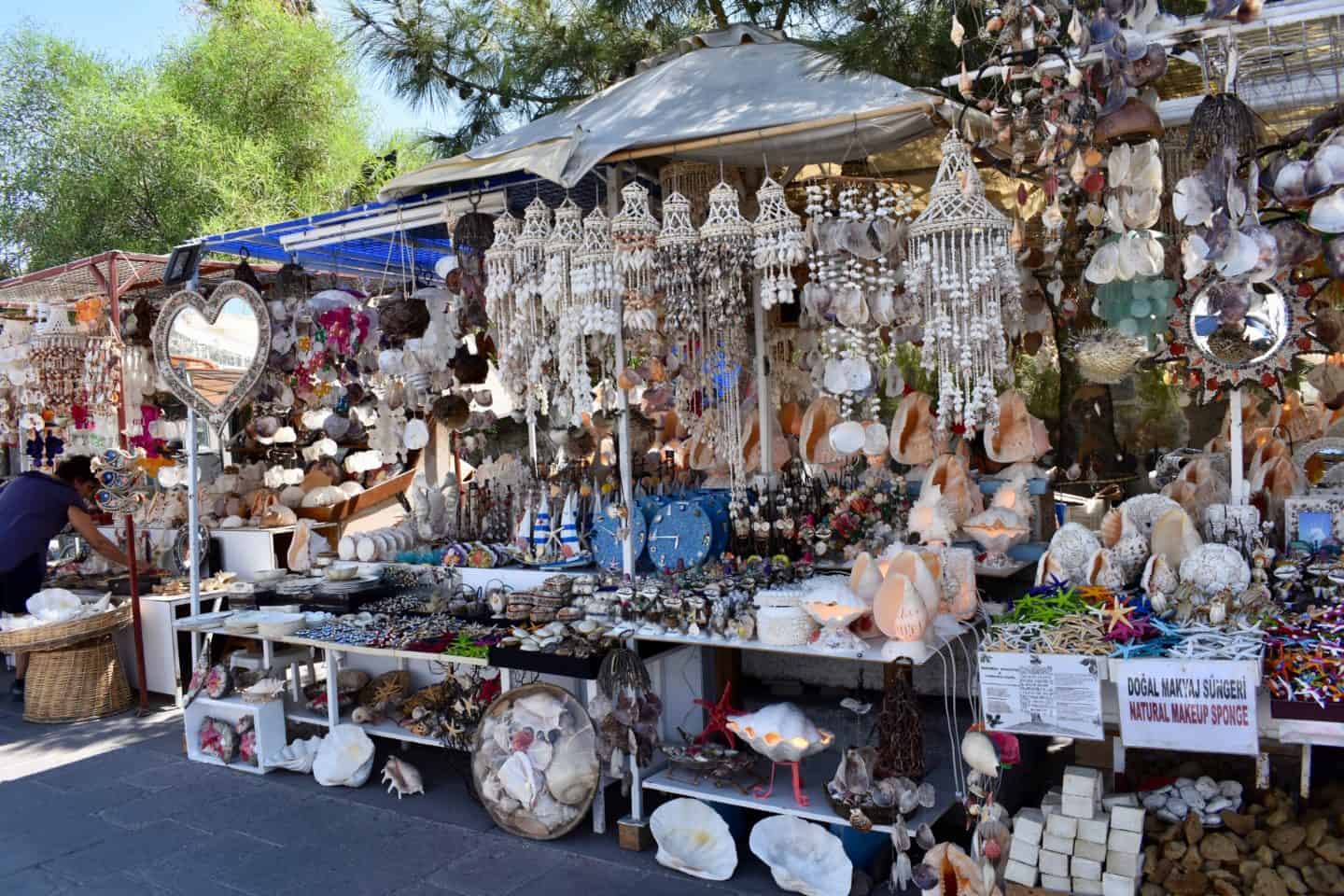 Shopping in Bodrum, Turkey