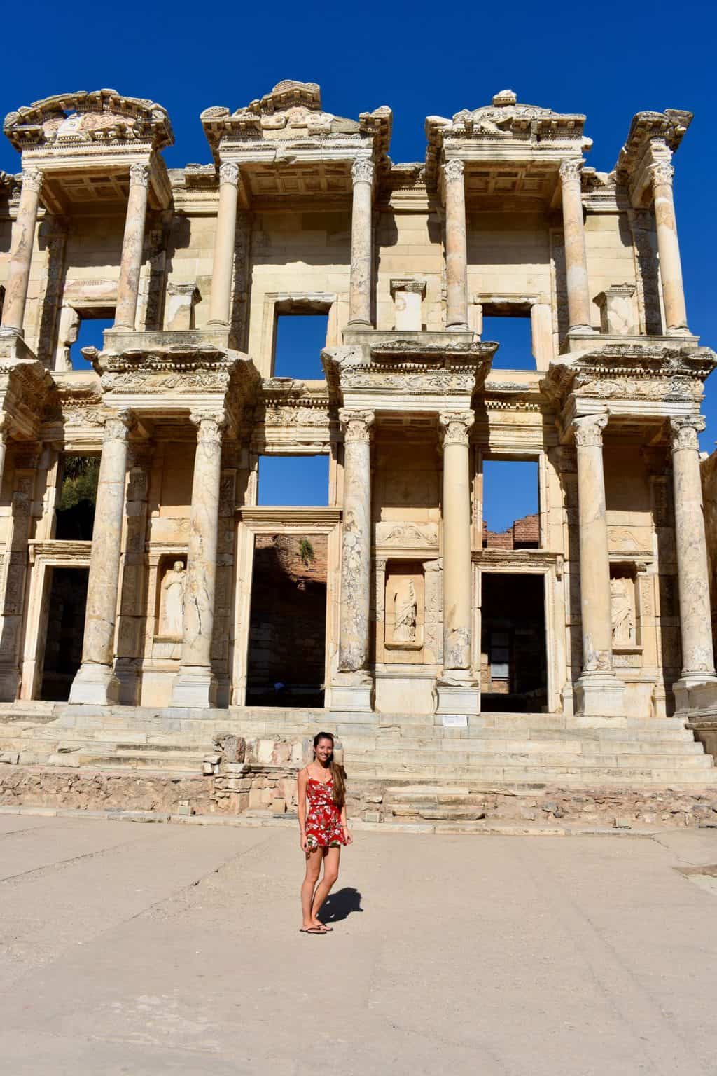 Visiting Ephesus in Turkey