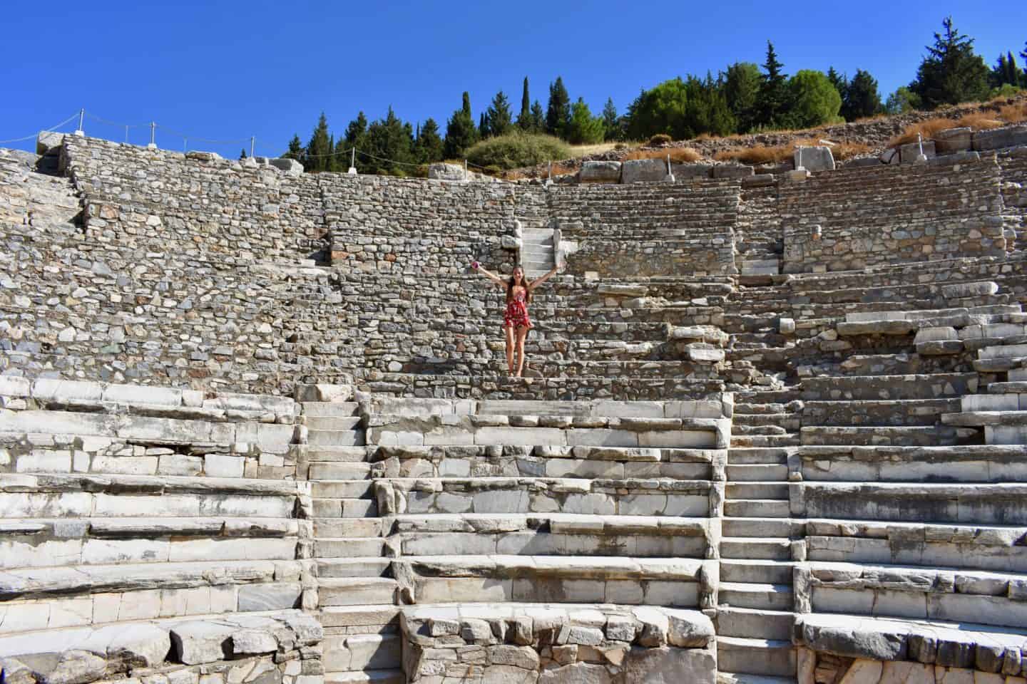 Visiting Ephesus in Turkey