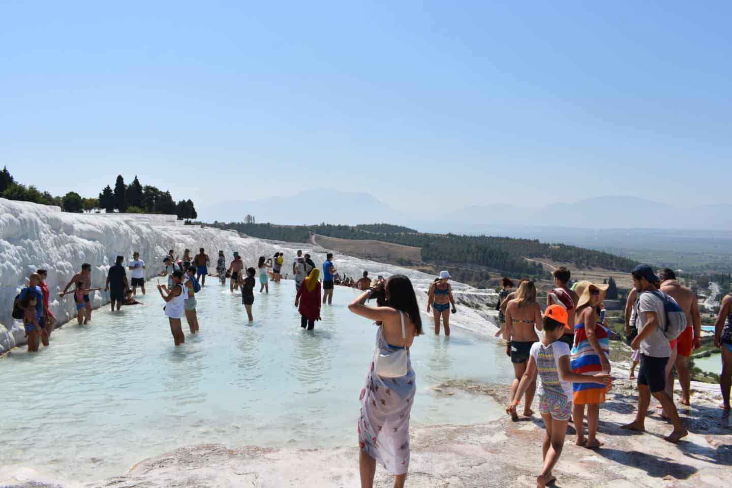 enjoying Pamukkale without the crowds