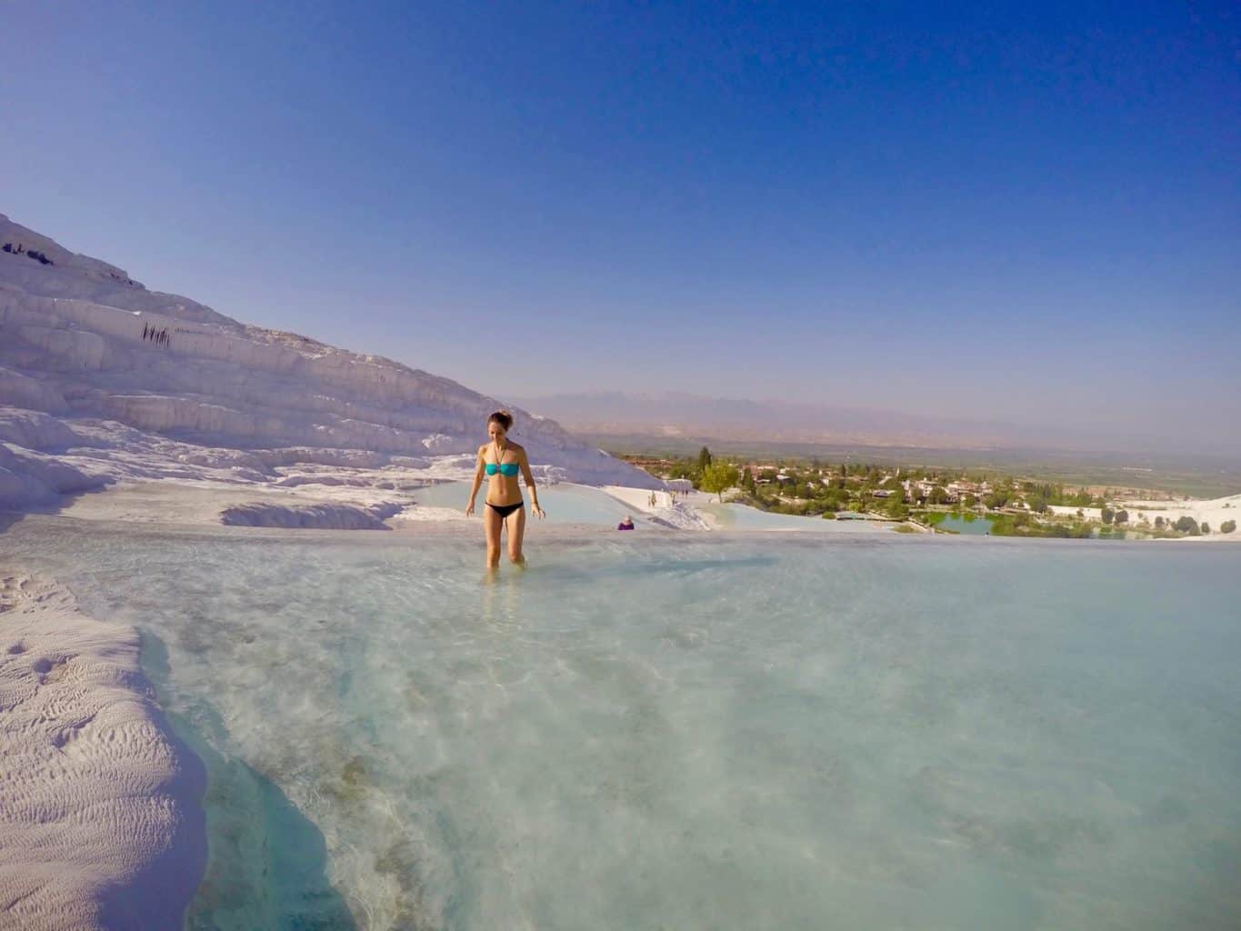 enjoying Pamukkale without the crowds