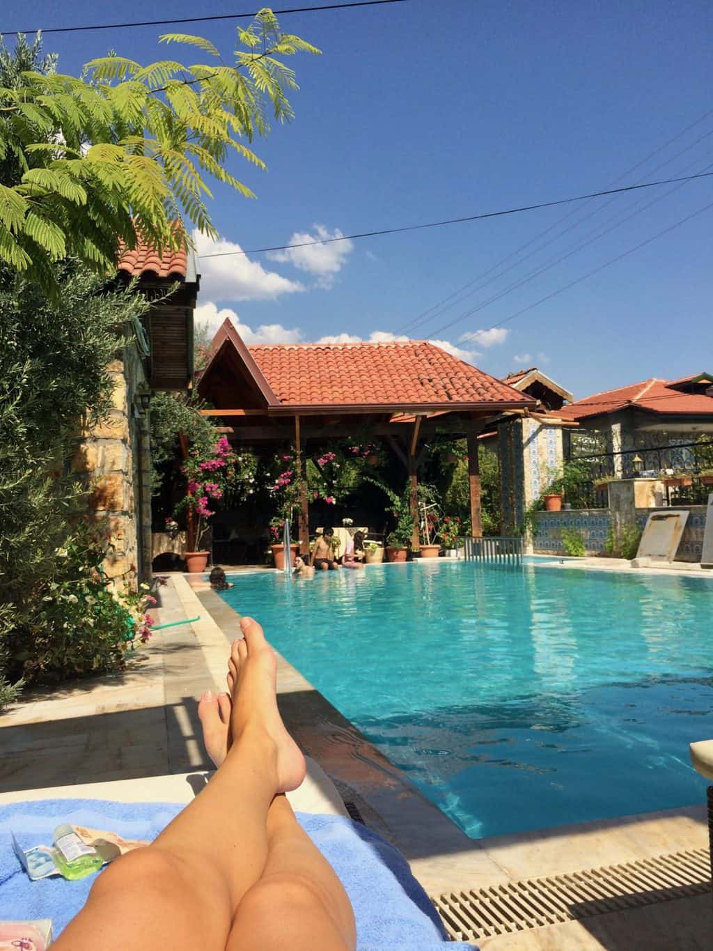 pobyt přes noc v Pamukkale