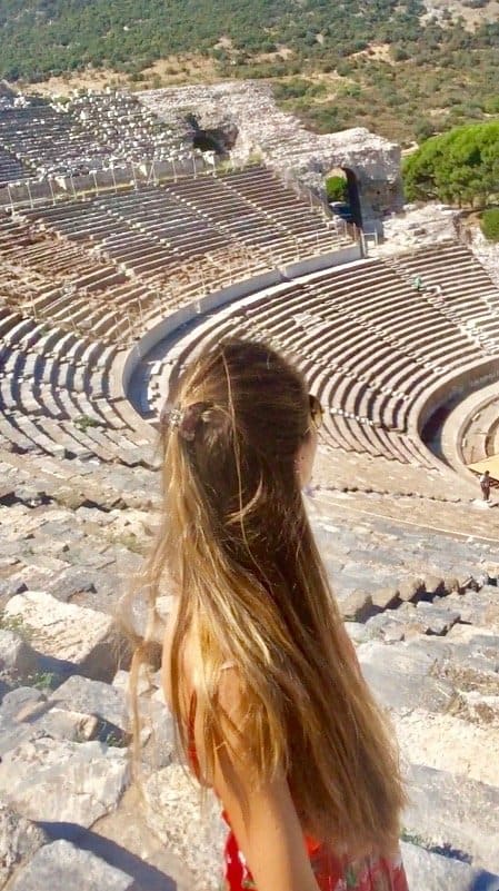 Visiting Ephesus in Turkey