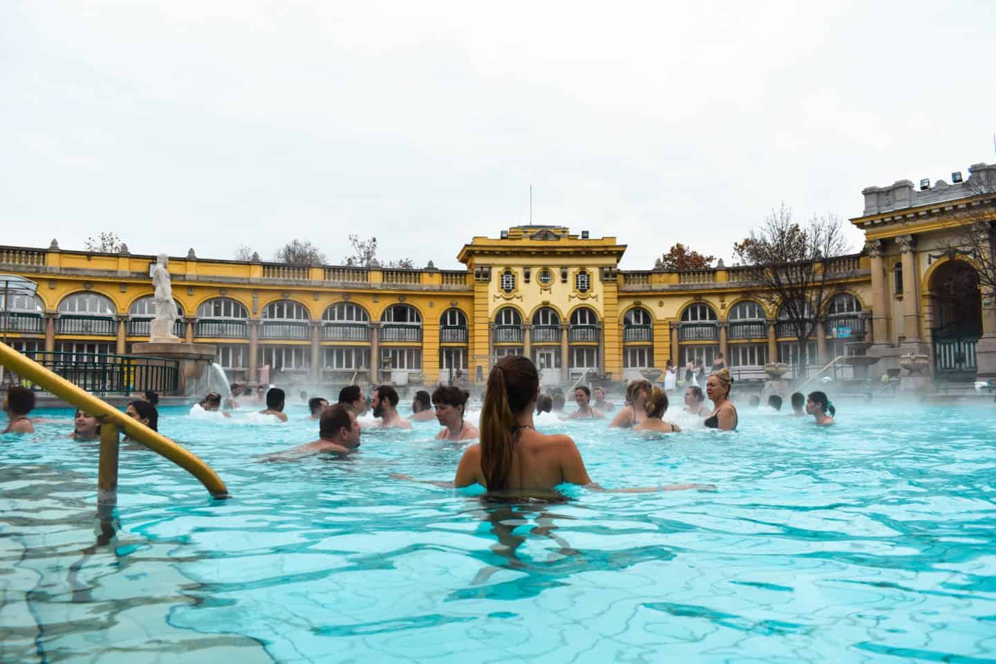 Szechenyi Baths in Budapest