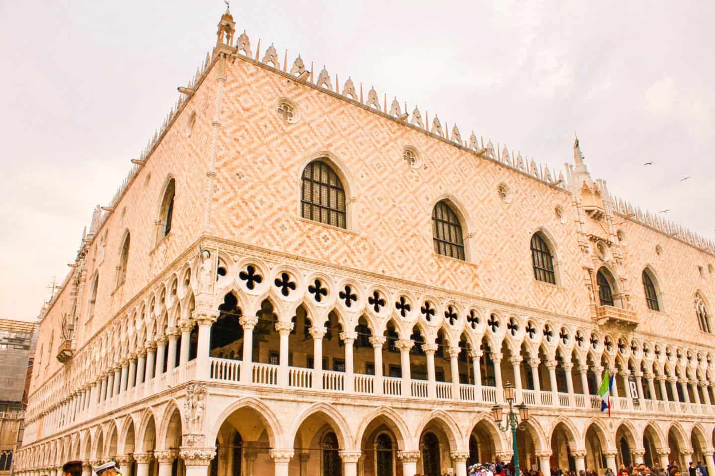 The Doge’s Palace on St Mark’s Square, Venic