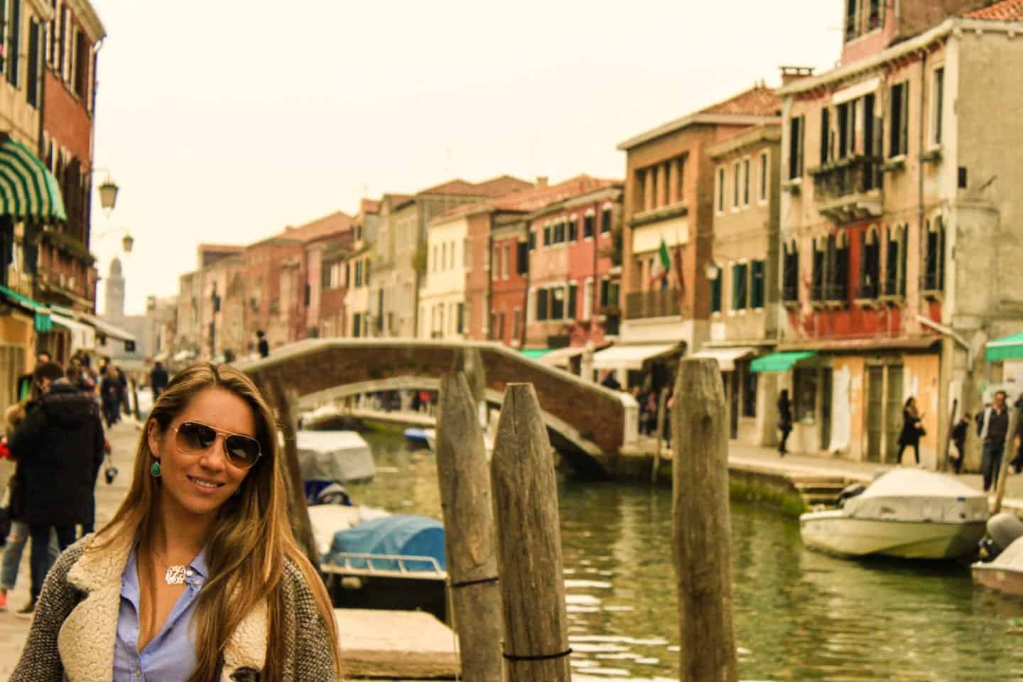 Colourful streets of Murano