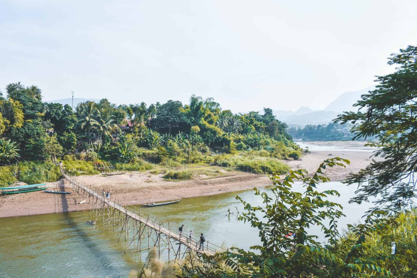 Wandering alongside the Nam Khan River