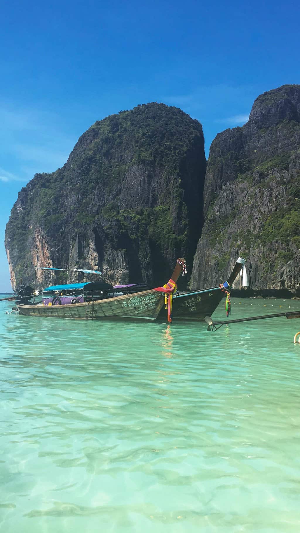 Visiting the Phi Phi Islands from Phuket or Krabi, Thailand Stoked to