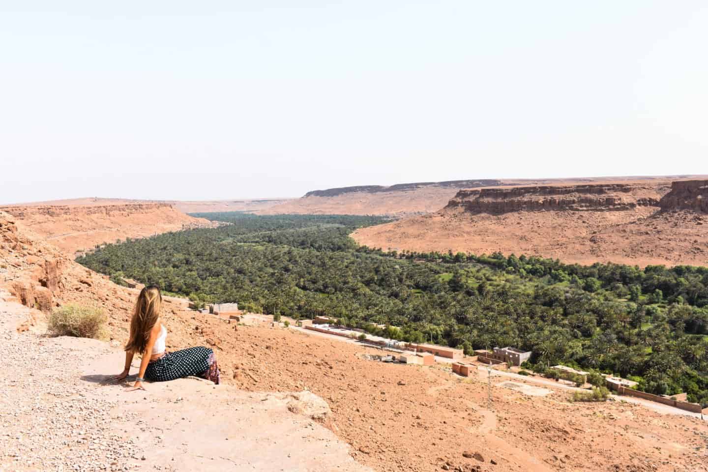 Ziz Valley in Morocco