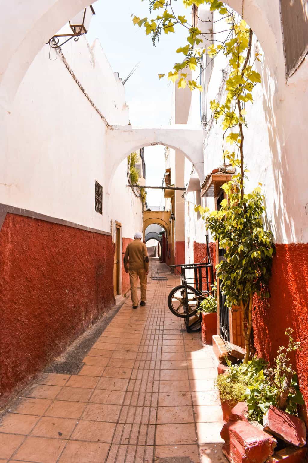 exploring the medina in Rabat