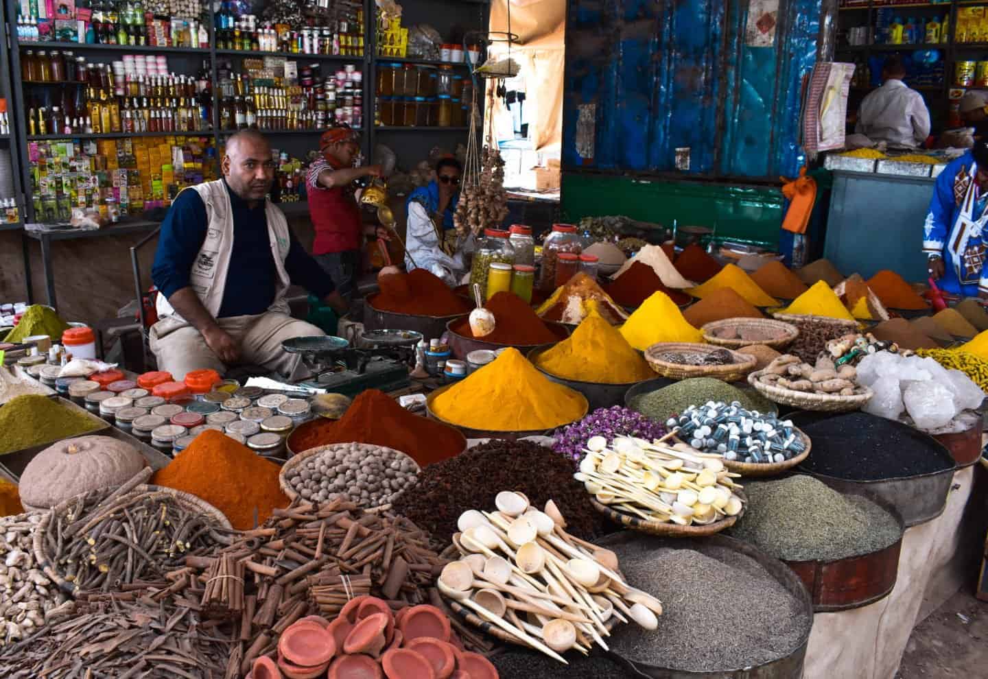 Sunday market in Rissani