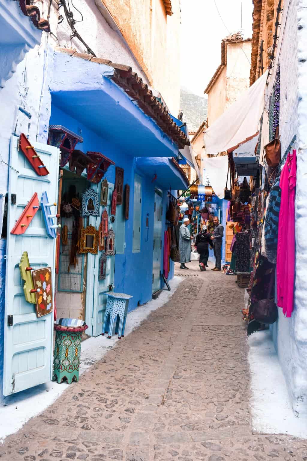 shopping in Chefchaouen