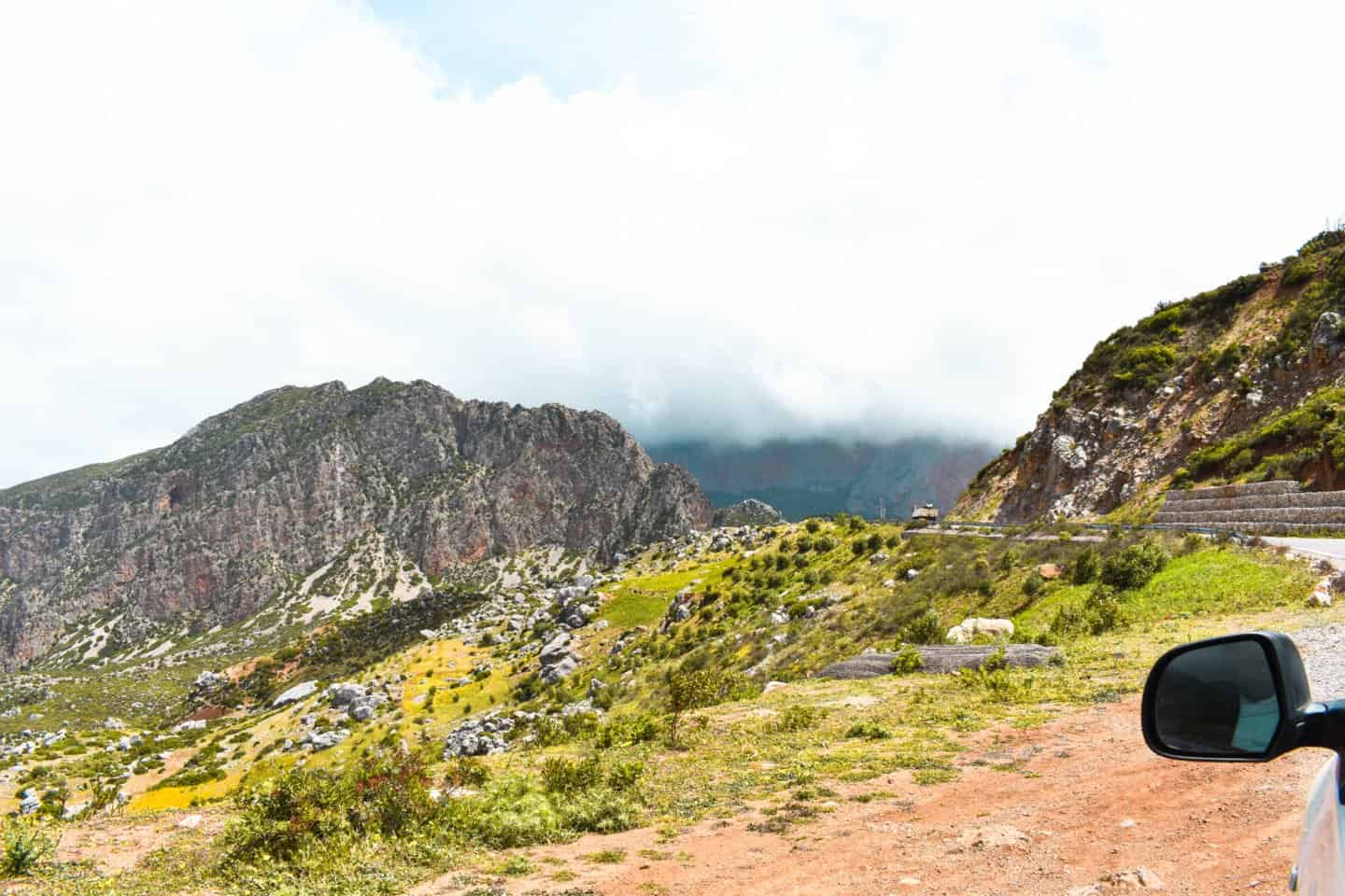 getting to the Rif Mountains, Morocco