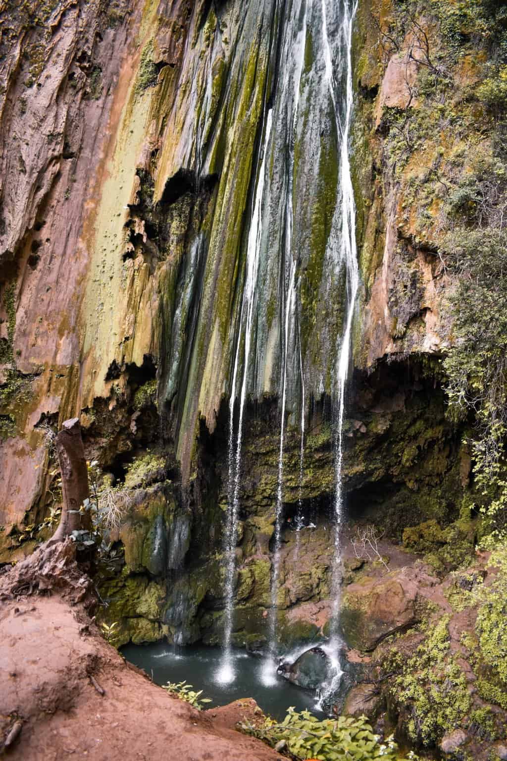 hiking route in the Rif Mountains, Morocco