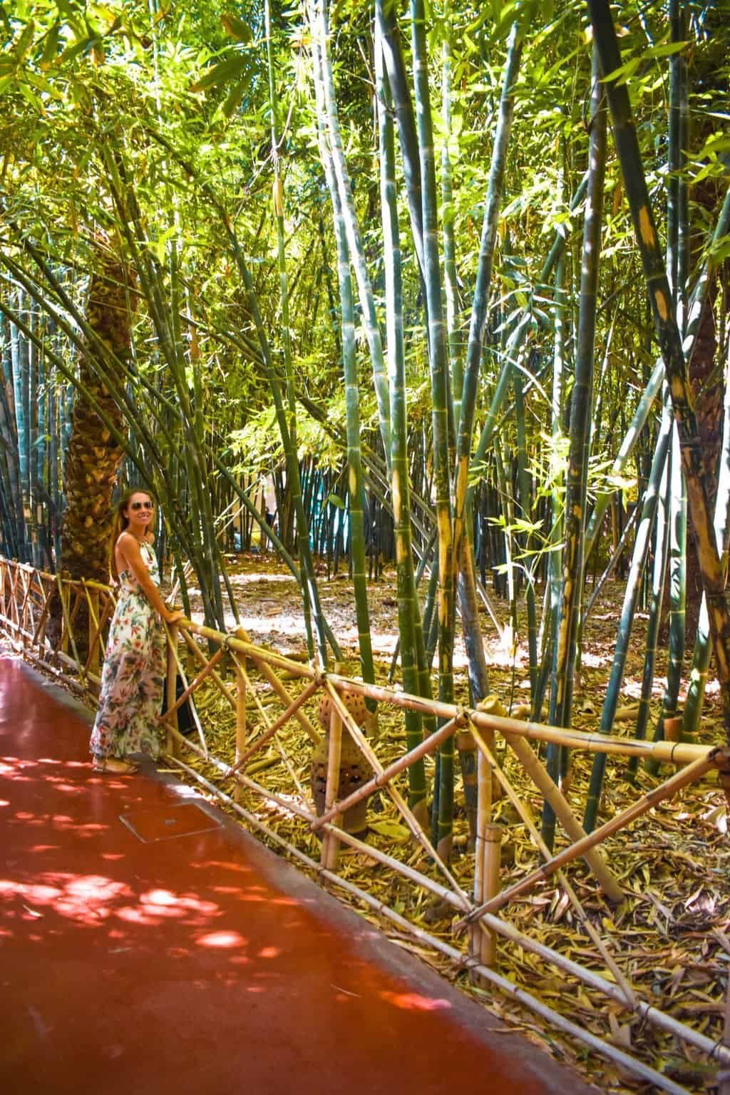 when to go to the ysl gardens in marrakech