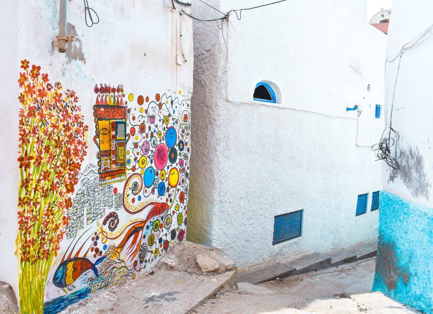 street art in Taghazout