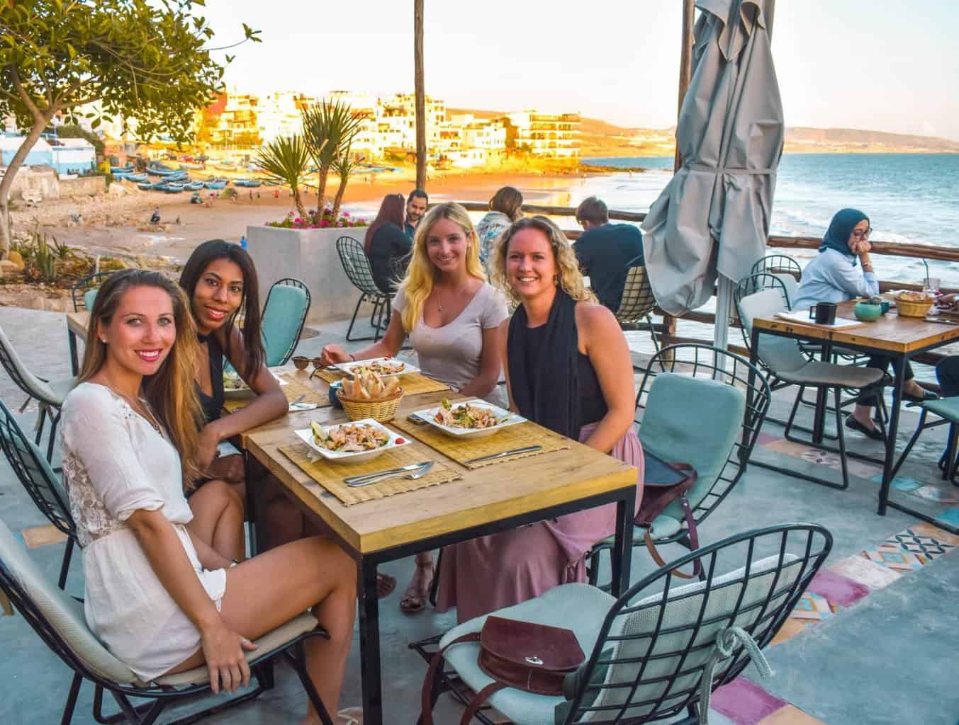 eating in Taghazout