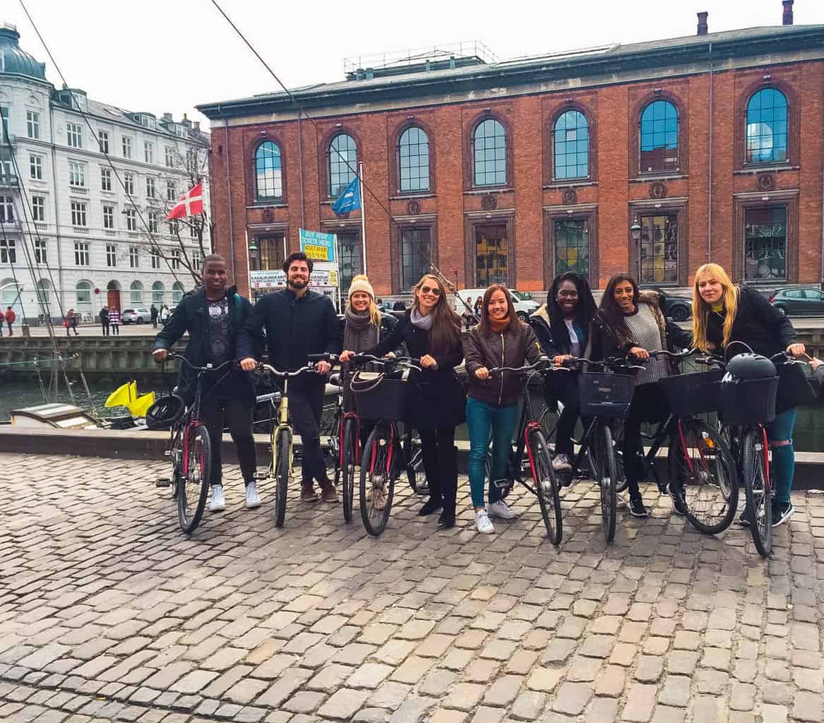 Exploring Copenhagen by bike