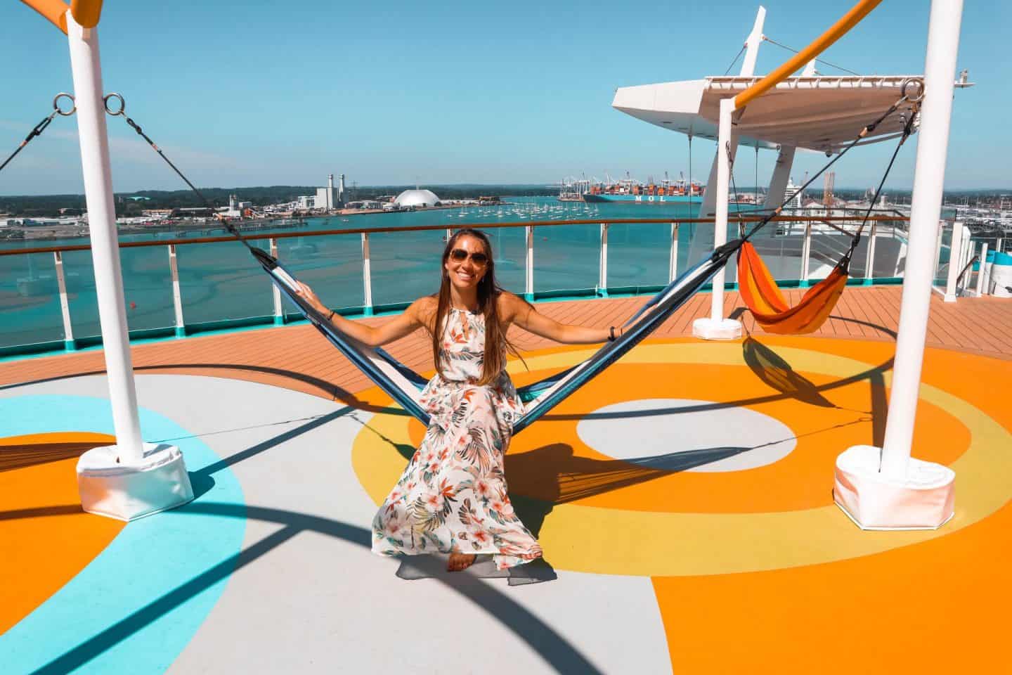 Independence of the Seas top deck