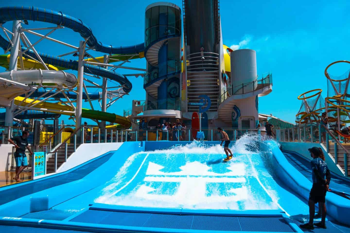 FlowRider Surf Simulator on Independence of the Seas