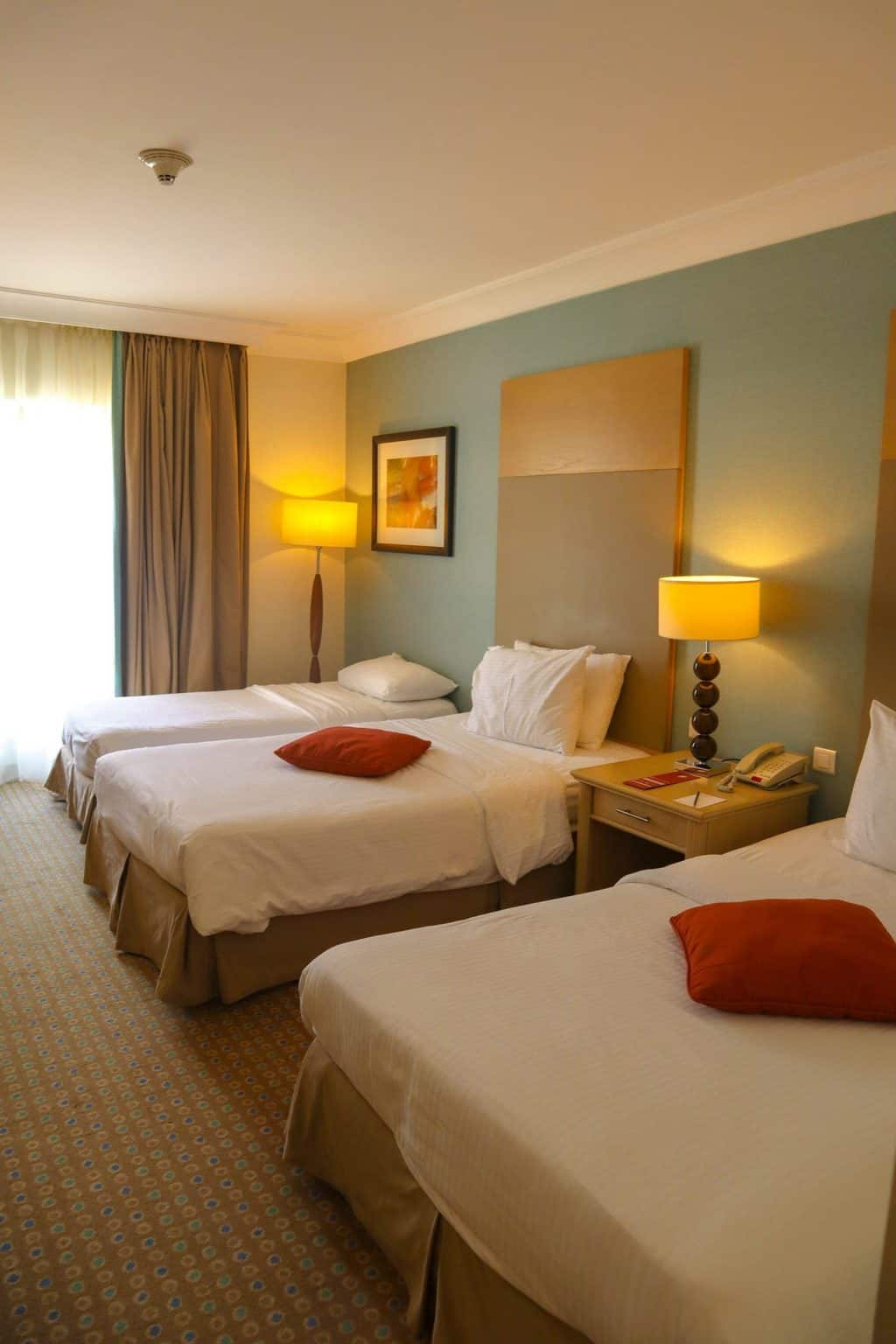 staying at the Mövenpick Petra