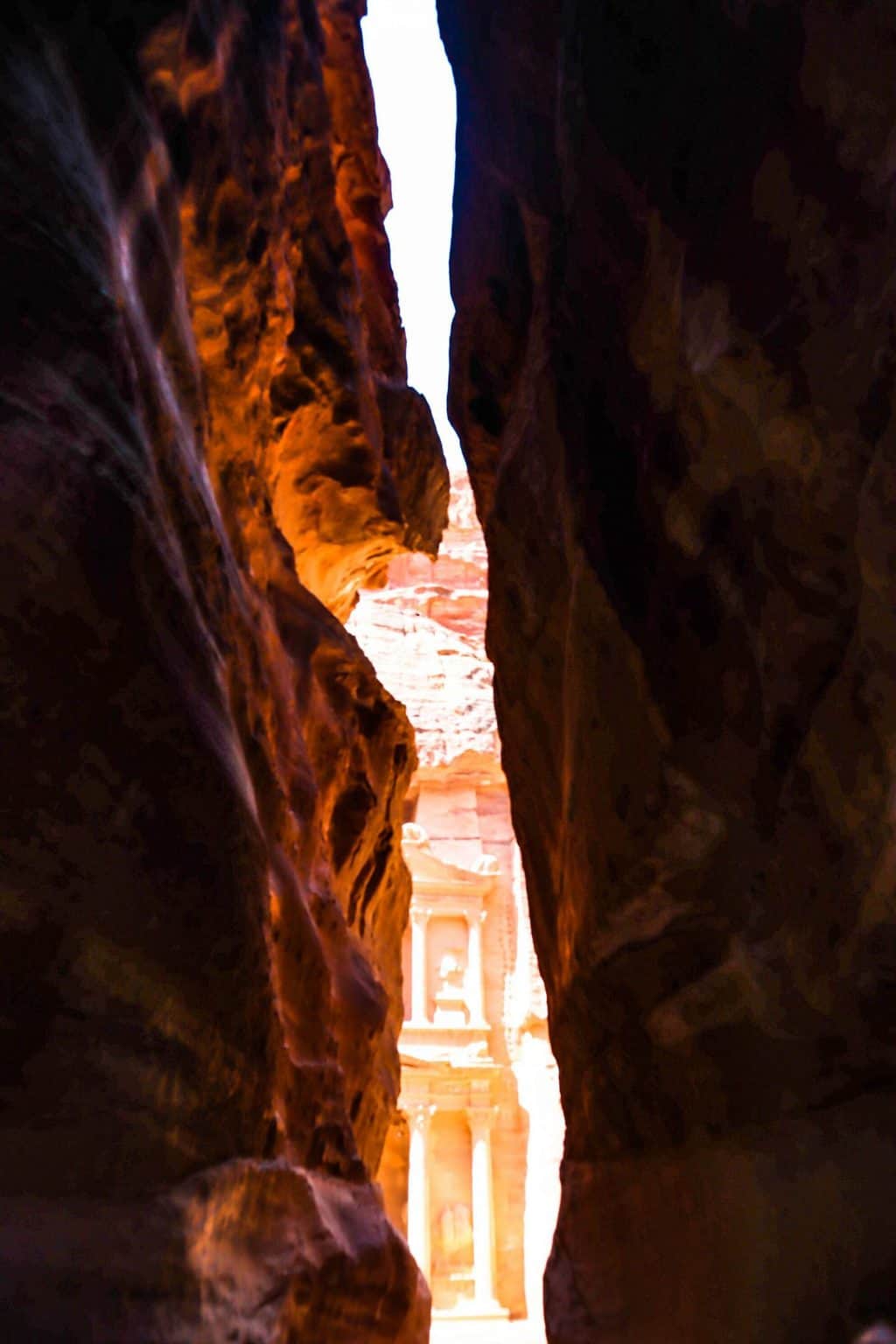 The Siq and The Treasury at Petra