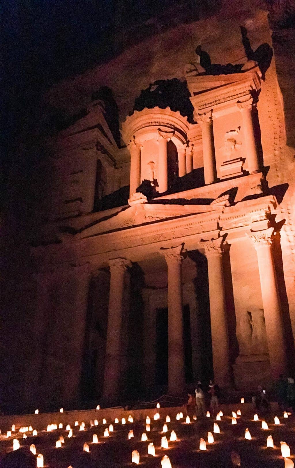 Petra by Night in Jordan