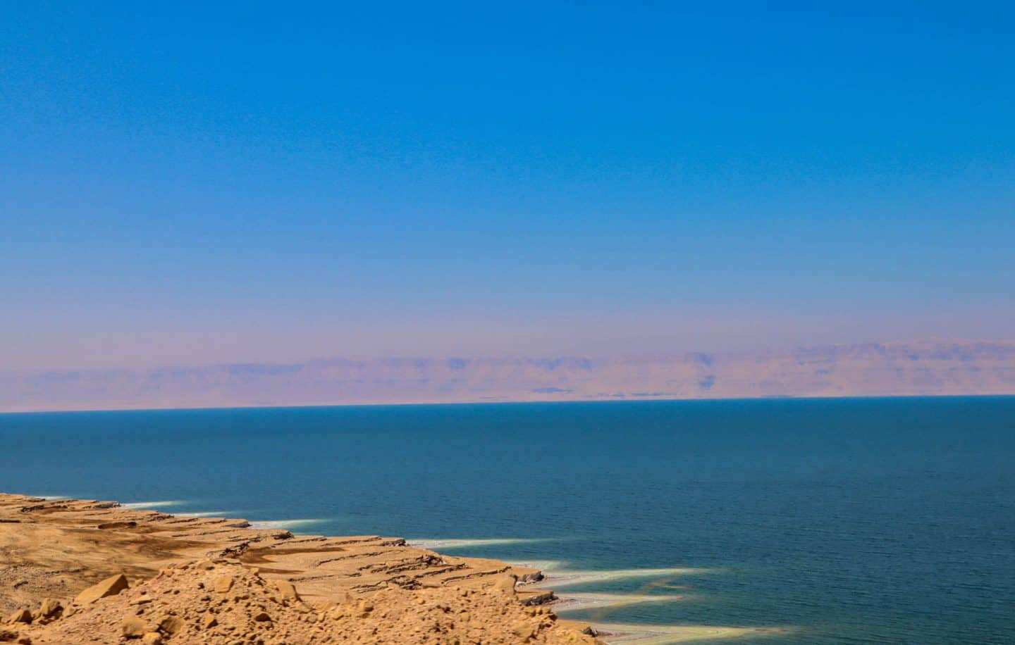 driving in Jordan from Amman to the Dead Sea