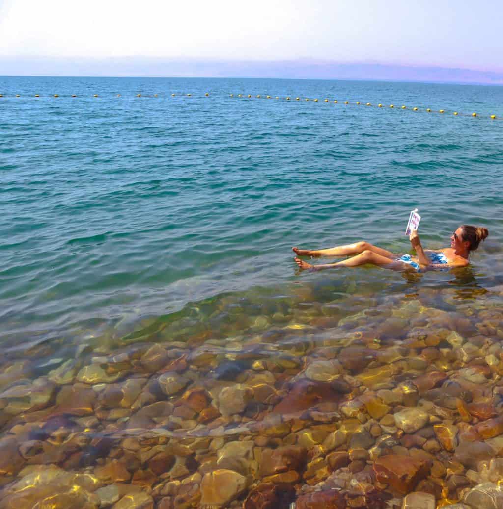 visiting the Dead Sea in Jordan