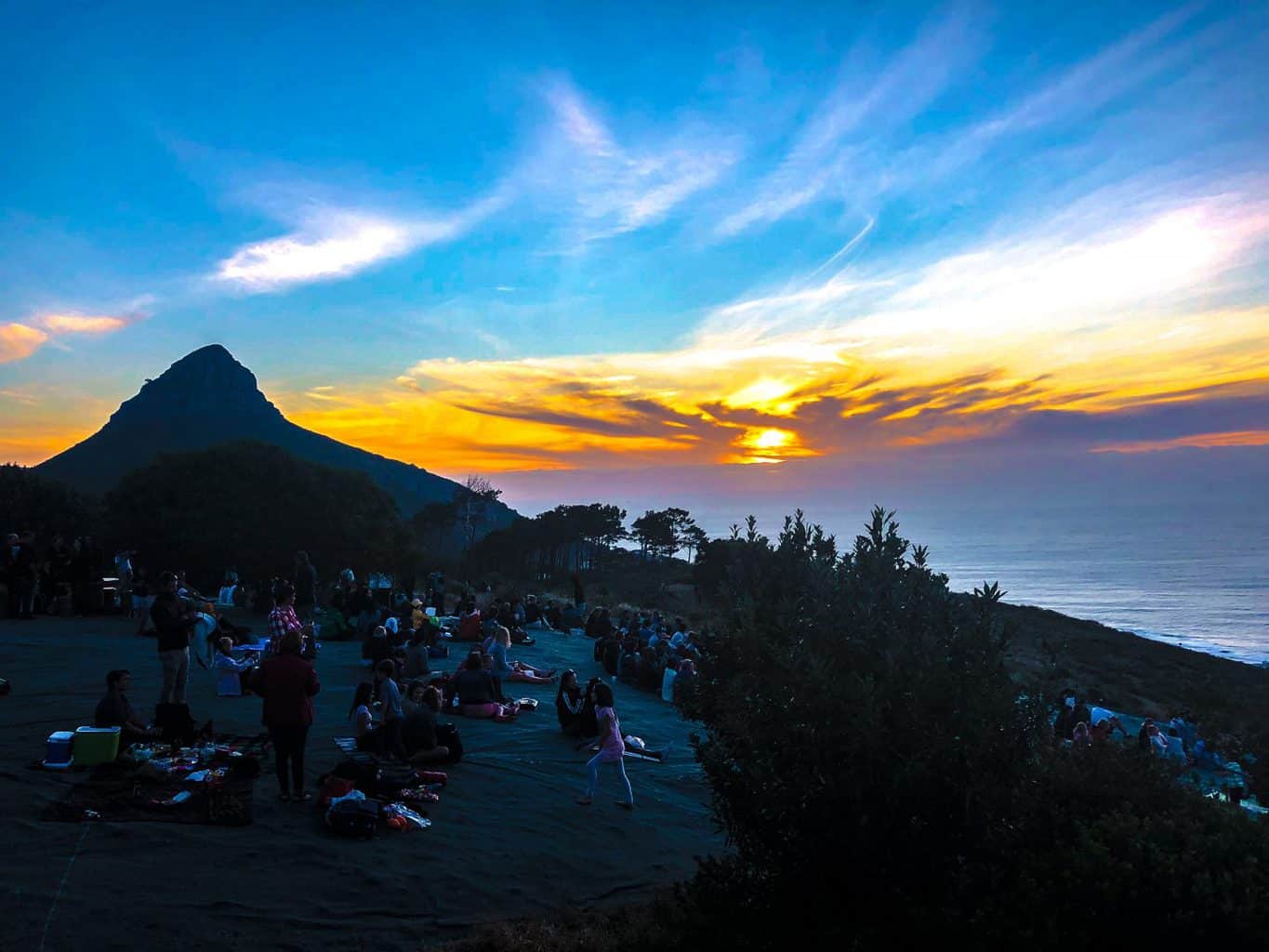 sunset at Signal Hill