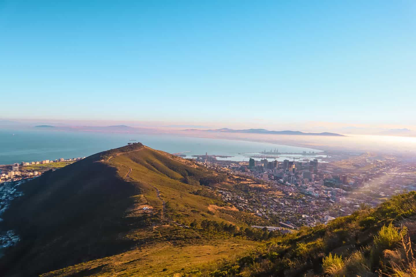 sunrise in Cape Town