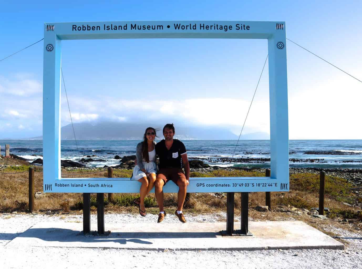 Robben Island view to Table Mountain