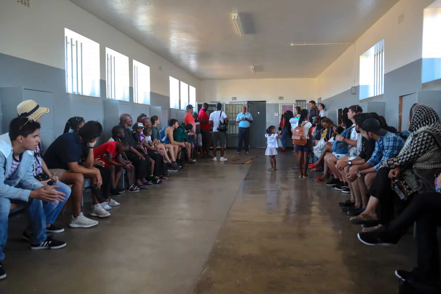 Robben Island talk with ex-prisoner