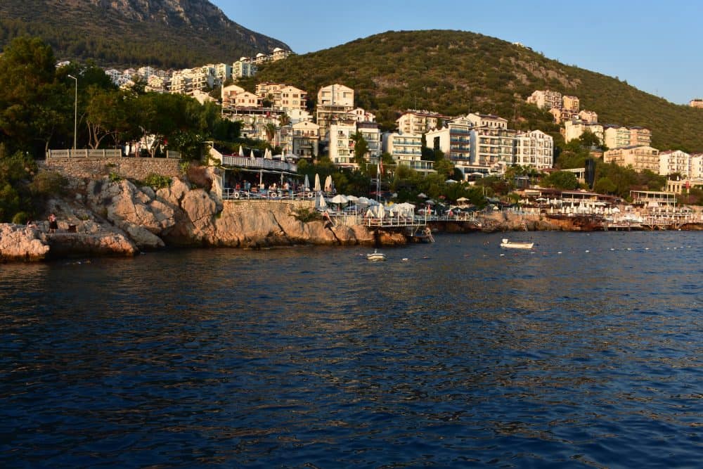 the pretty harbour of Kas