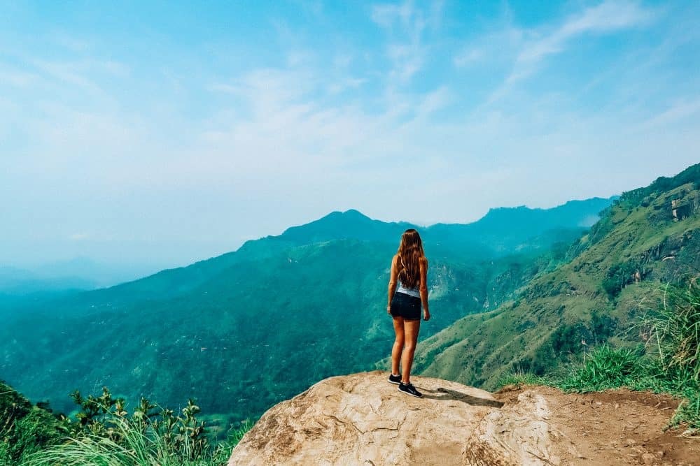 Looking out over Ella, Sri Lanka