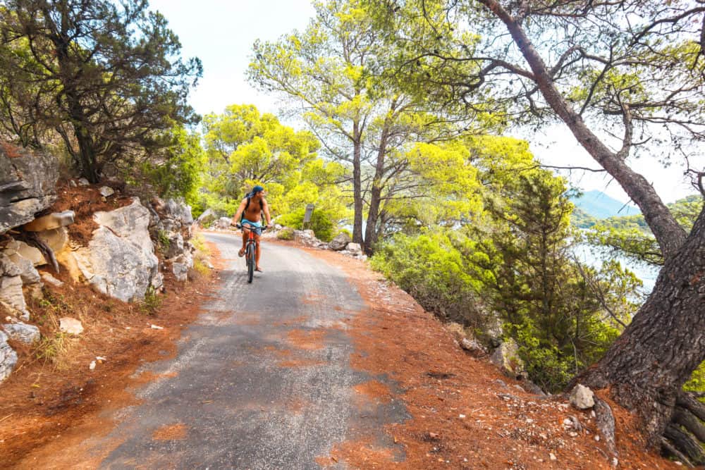 Activities on Mljet Island, near Dubrovnik