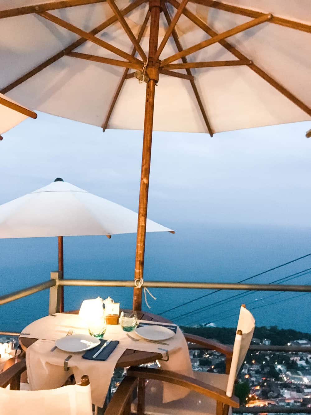 Incredible views from one of the best restaurants in Dubrovnik