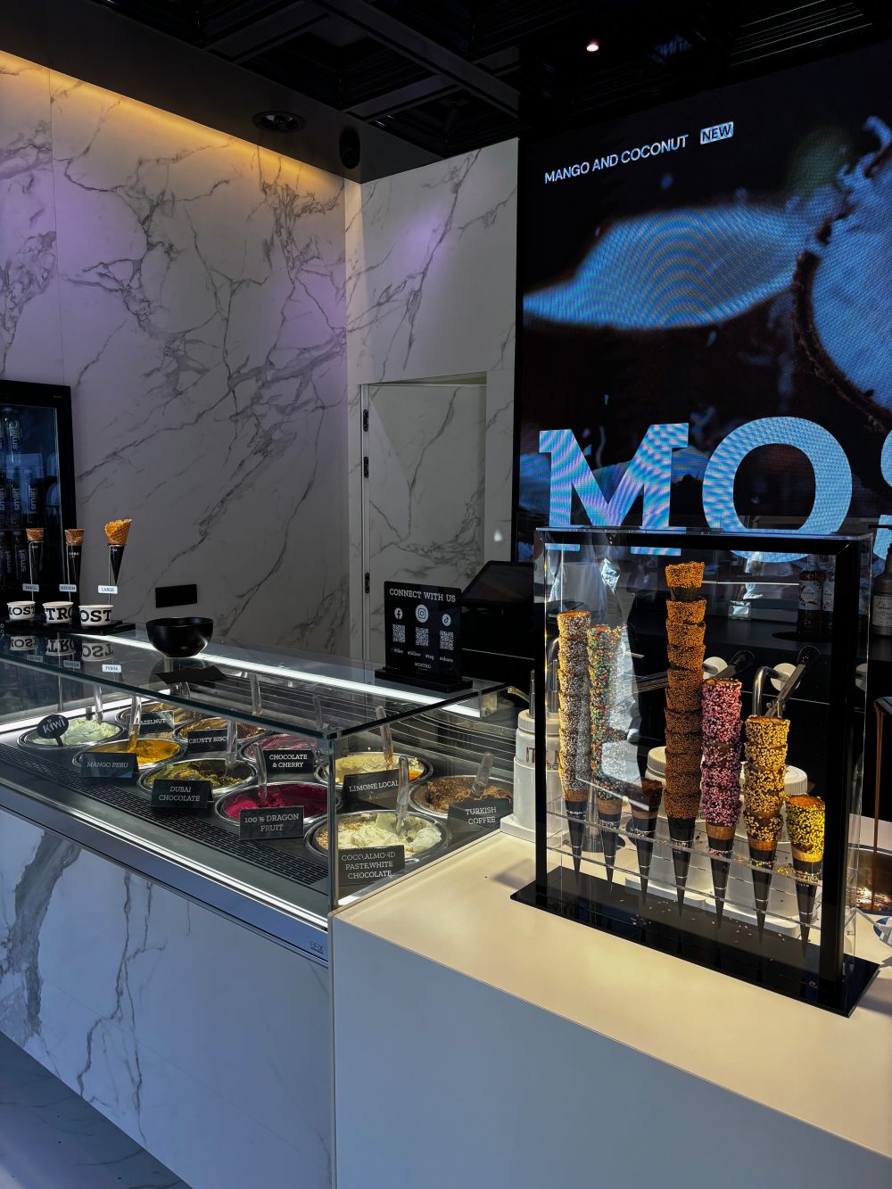 Mostro, the best ice cream in Dubrovnik