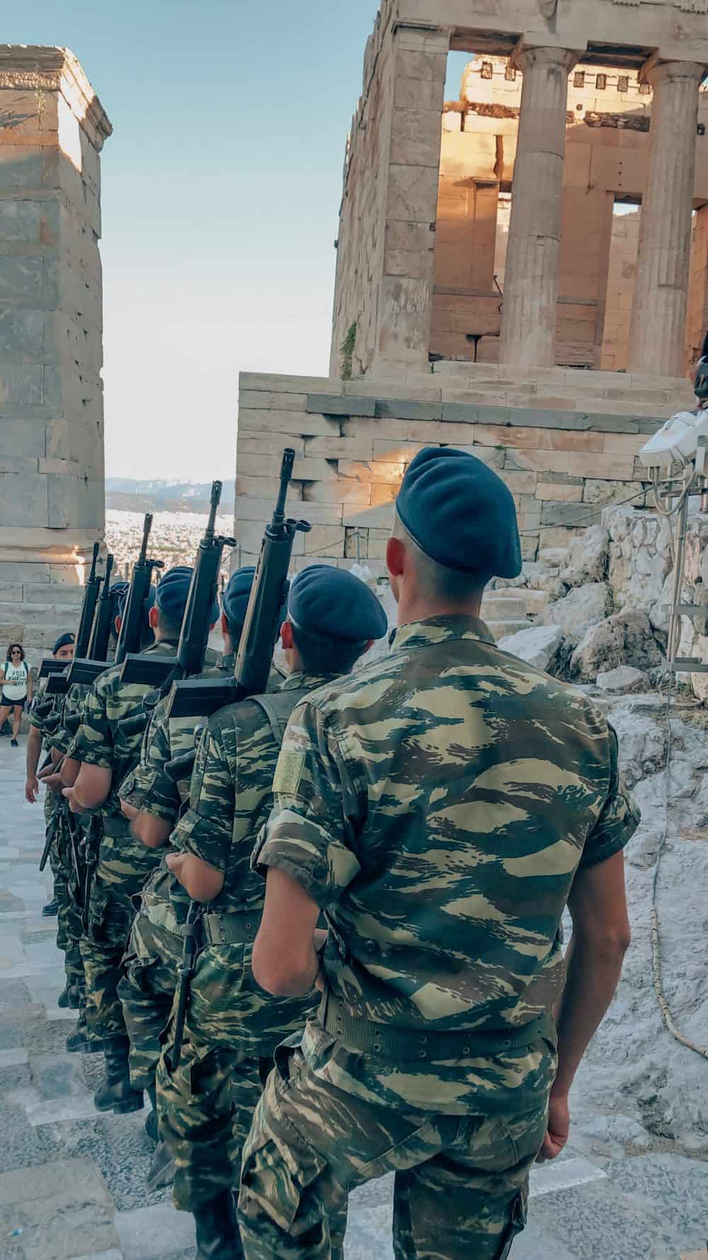 Itinéraire d'une journée à Athènes